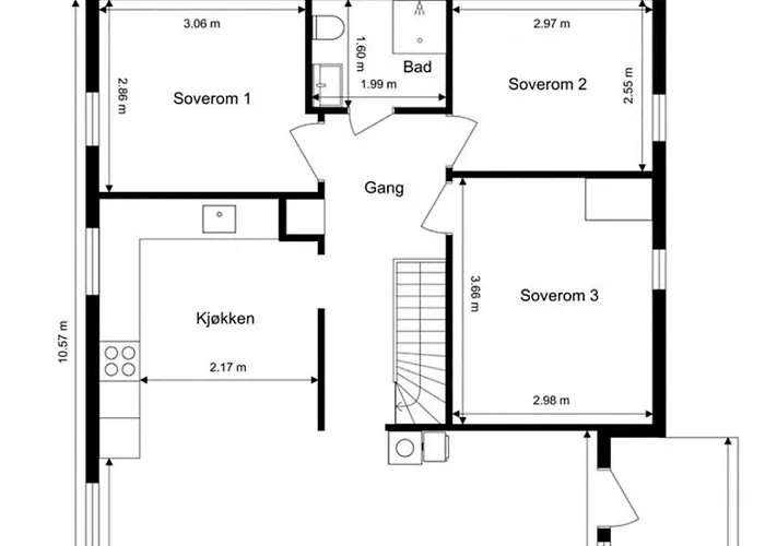 Detached House With 4 Bedrooms In A Quiet Child-friendly Area Porsgrunn